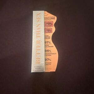 Too Faced Better Than Sex Waterproof Mascara - Silver and Peach